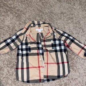 Authentic Burberry boy shirt